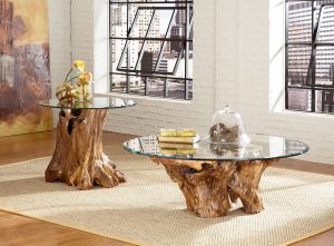 Root Ball Coffee Table Set