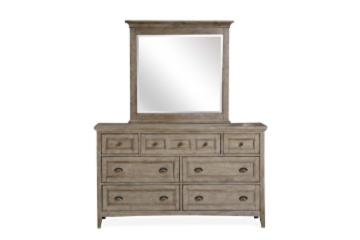 Claxton dresser and mirror